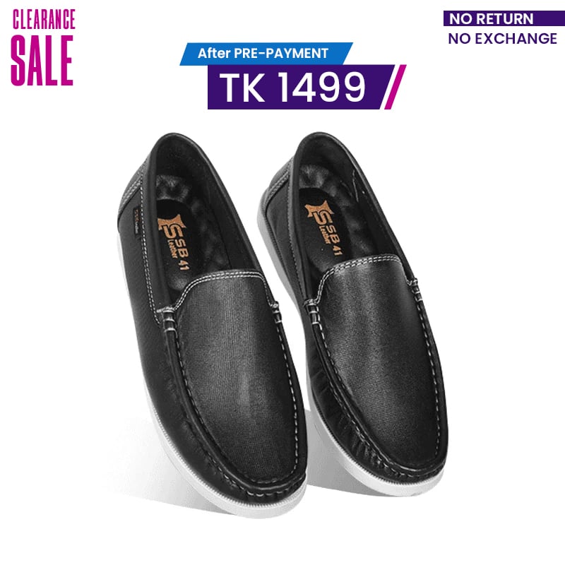 Casual Comfort Leather Loafer Shoes For Men SB-S1030