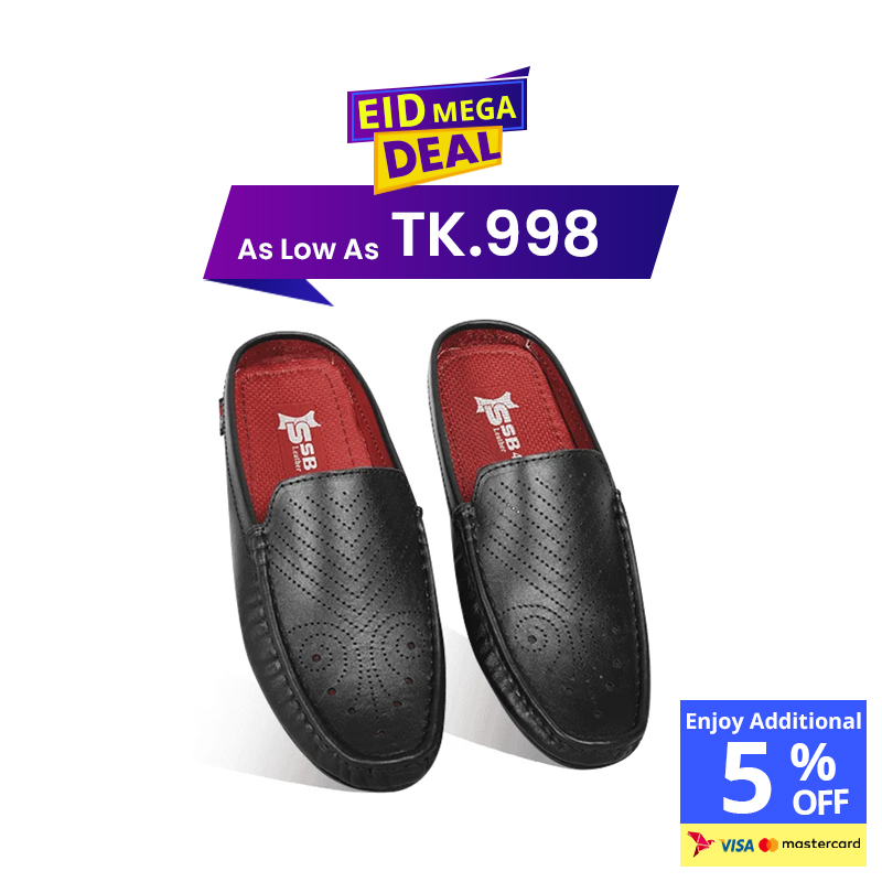 Leather Half Loafer For Men SB-S1037