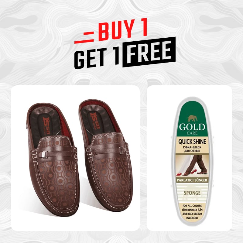 Leather Half Loafer For Men SB-S1039