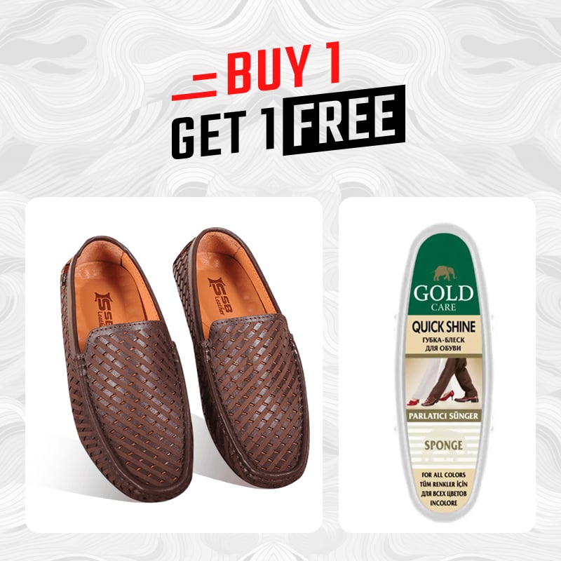 Elegance Medicated Loafer Shoes For Men SB-S438