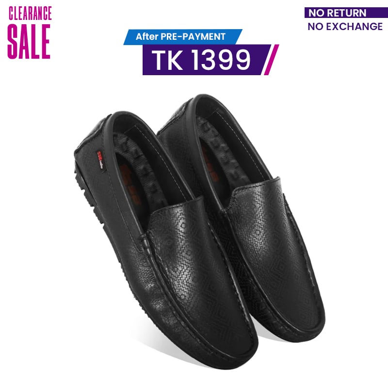 Elegance Medicated Leather Loafers SB-S538