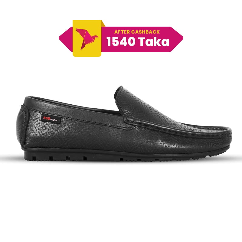 Elegance Medicated Leather Loafers SB-S538