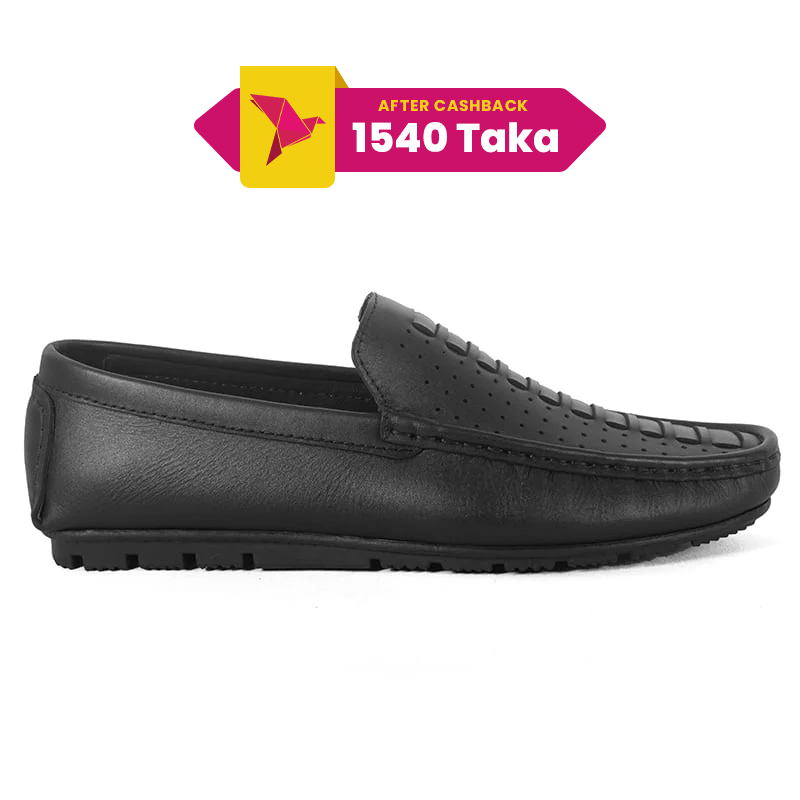 Elegance Medicated Leather Loafers SB-S540