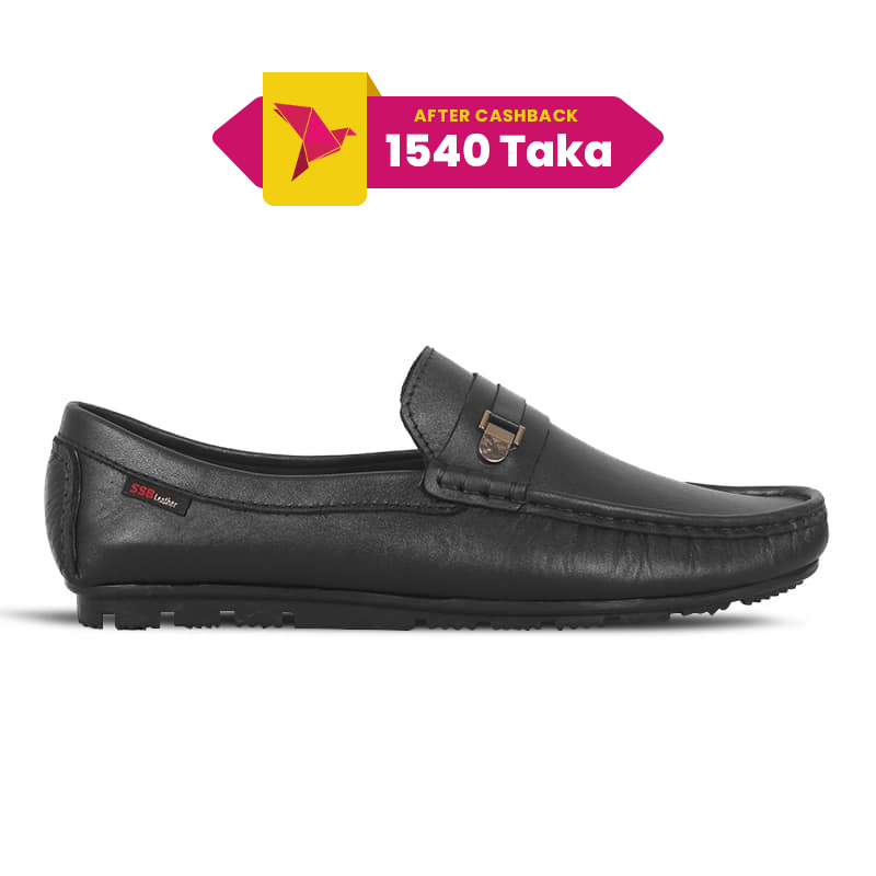 Elegance Medicated Leather Loafers SB-S575 | Executive