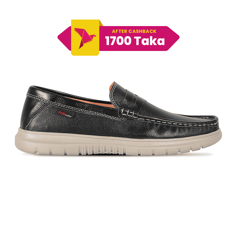 Casual Comfort Leather Loafer Shoes For Men SB-S642 | Premium