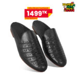 Braided Design Leather Half Shoes For Men SB-S888