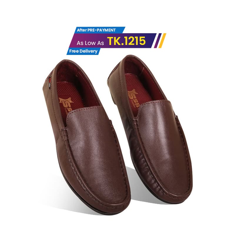 Classic Leather Loafer For Men SB-S893