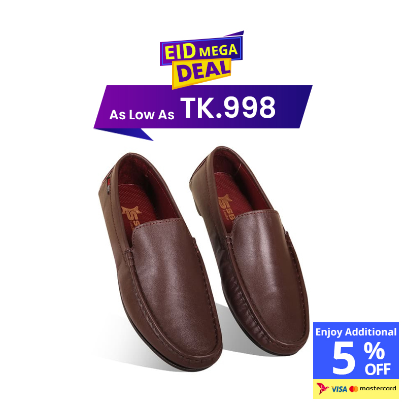 Classic Leather Loafer For Men SB-S893