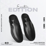 Classic Plain Leather Half Shoes For Men SB-S913