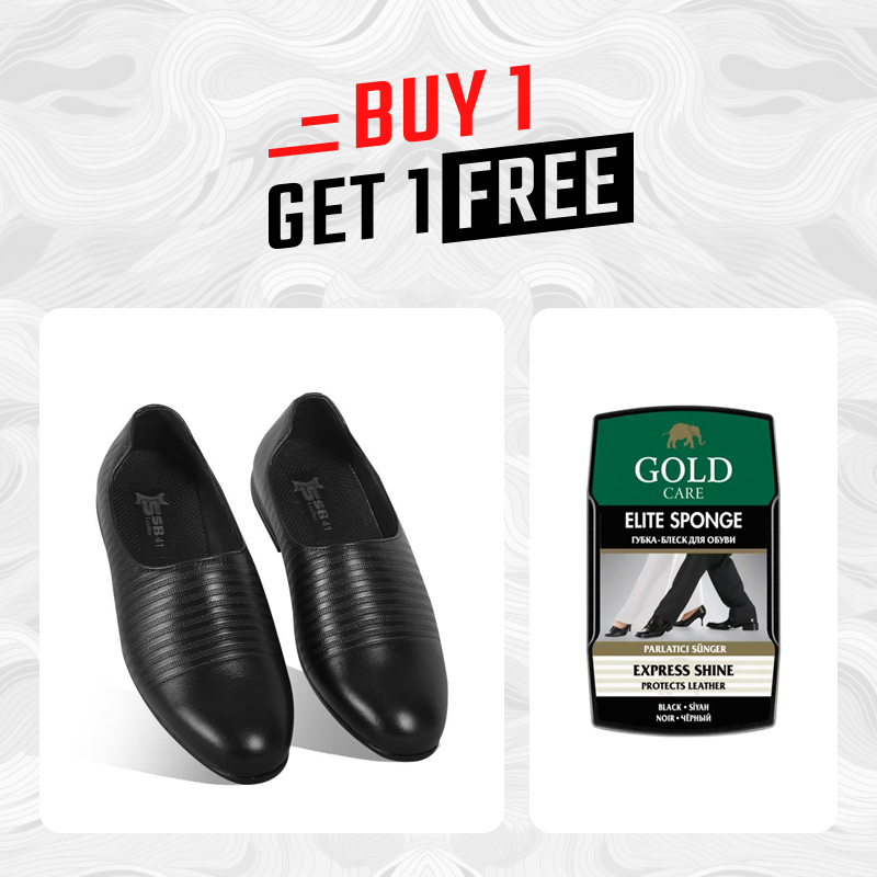 Classic Black Formal Slip-On shoes For Men SB-S935