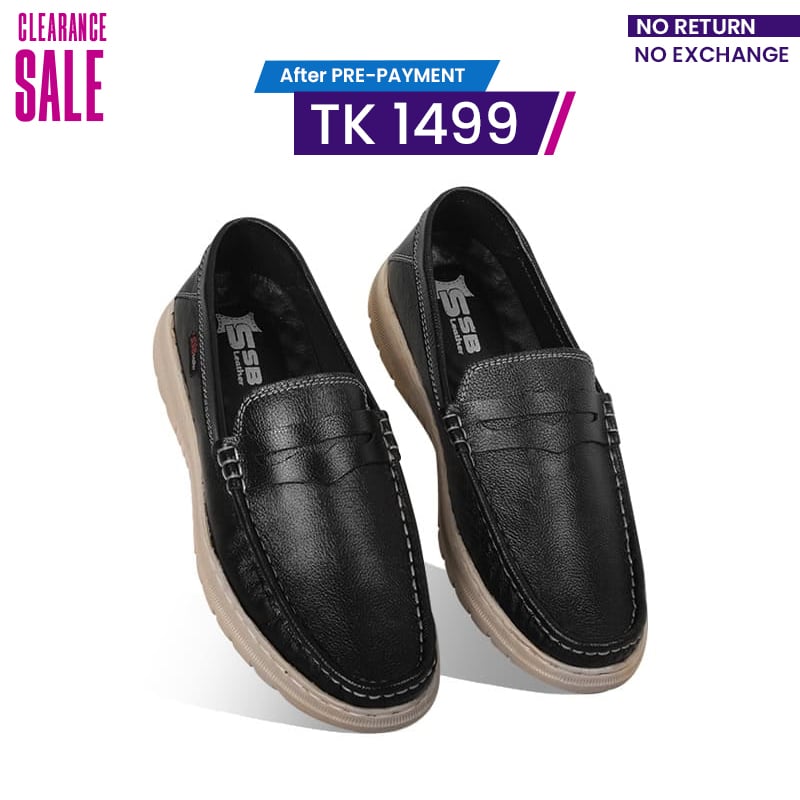 Casual Comfort Leather Loafer Shoes For Men SB-S945