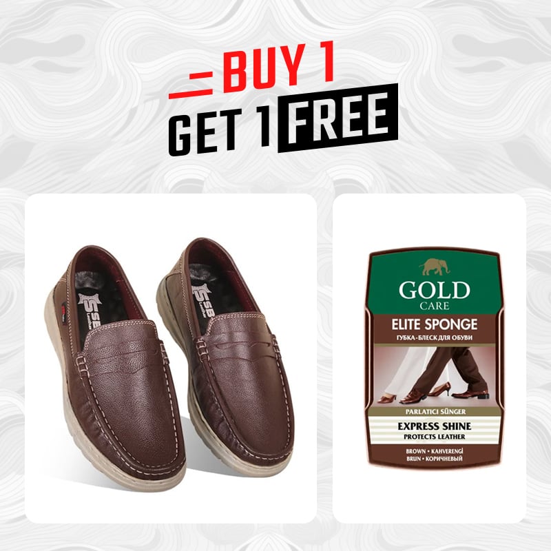 Casual Comfort Leather Loafer Shoes For Men SB-S946