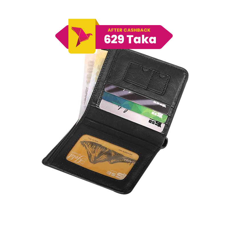 Cute Er Dibba Leather Short Wallet SB-W18