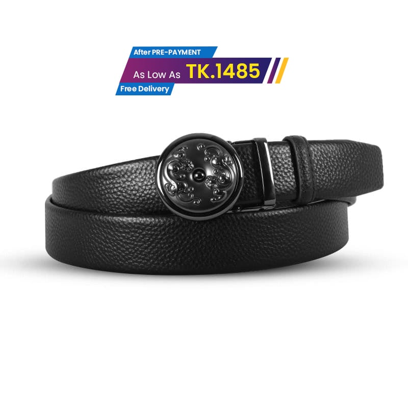 Stylish Buckle Leather Gear Belt For Men SB-IB068