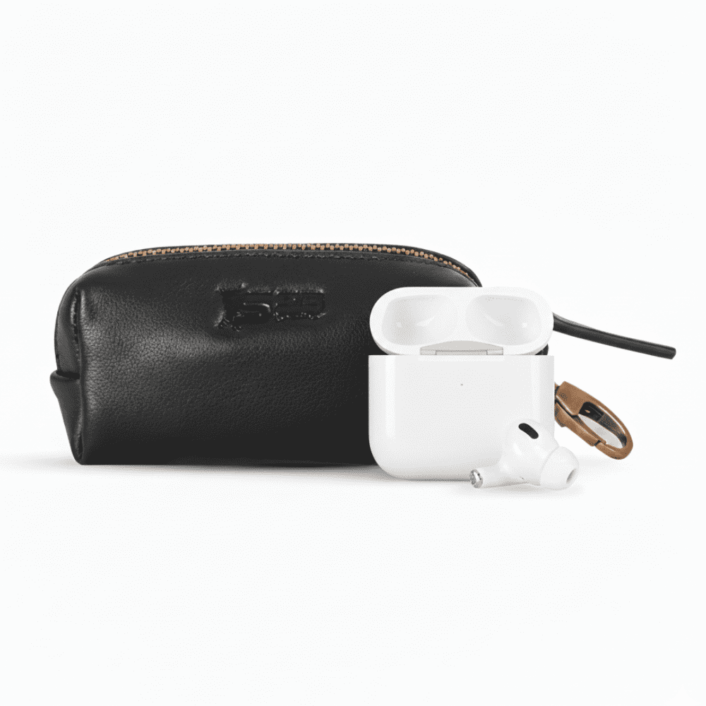 Leather Earbuds & Key Bag SB-EK03