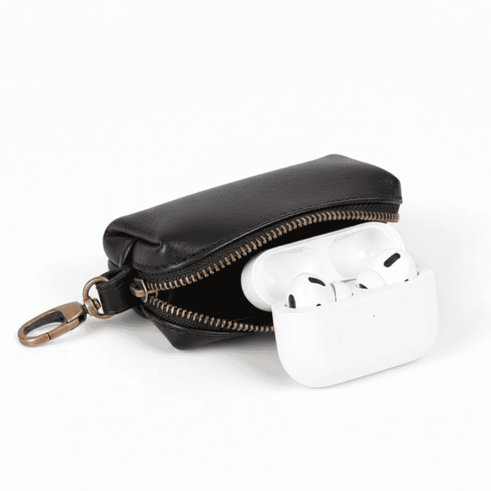Leather Earbuds & Key Bag SB-EK03