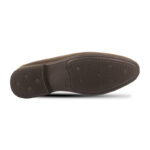Reddish-Brown Textured Leather Tassel Shoes For Men SB-S929