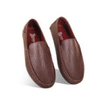 Laser Cut Design Leather Loafer For Men SB-S924