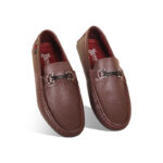 Laser Cut Design Leather Loafer For Men SB-S922