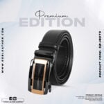 Stylish Buckle Leather Gear Belt For Men SB-IB073