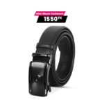 Stylish Genuine Pebbled Leather Gear Belt For Men SB-IB080