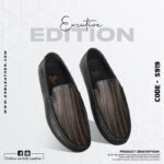 Laser Cut Design Leather Loafer For Men SB-S919