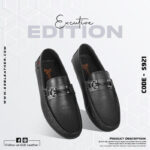 Laser Cut Design Leather Loafer For Men SB-S921