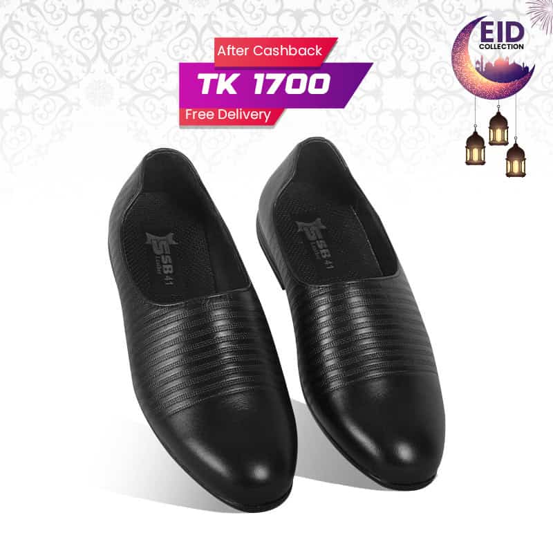 Classic Black Formal Slip-On shoes For Men SB-S935