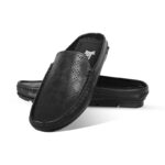 Laser Cut Design Leather Half Loafer For Men SB-S965