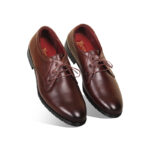 Classic Reddish-Brown Derby Formal Shoes For Men SB-S944