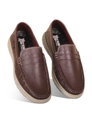 Casual Comfort Leather Loafer Shoes For Men SB-S946