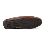 Laser Cut Design Leather Half Loafer For Men SB-S966