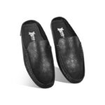 Laser Cut Design Leather Half Loafer For Men SB-S965
