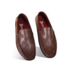 Laser Cut Design Leather Loafer For Men SB-S962