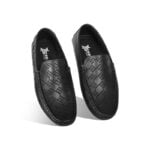 Laser Cut Design Leather Loafer For Men SB-S957