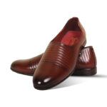 Classic Antique Brown Formal Slip-On Shoes For Men SB-S942