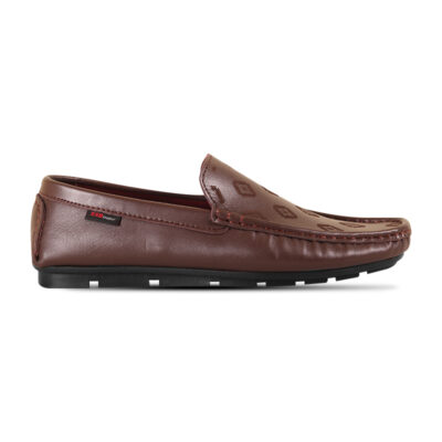Laser Cut Design Leather Loafer For Men SB-S962