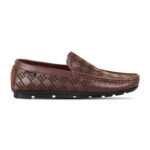 Laser Cut Design Leather Loafer For Men SB-S958