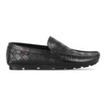 Laser Cut Design Leather Loafer For Men SB-S957