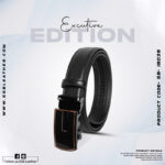 Stylish Buckle Leather Gear Belt For Men SB-IB046