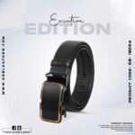Stylish Magic Buckle Leather Gear Belt For Men SB-IB054