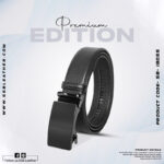 Stylish Magic Buckle Leather Gear Belt For Men SB-IB055