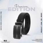Stylish Buckle Leather Gear Belt For Men SB-IB063