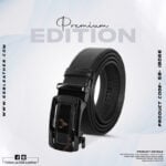 Stylish Buckle Leather Gear Belt For Men SB-IB066