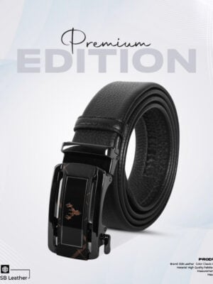 Stylish Buckle Leather Gear Belt For Men SB-IB066