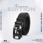 Stylish Buckle Leather Gear Belt For Men SB-IB078