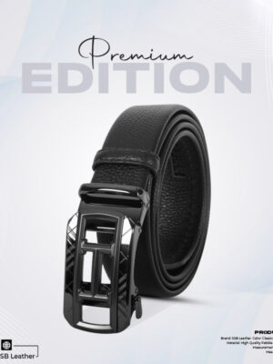 Stylish Buckle Leather Gear Belt For Men SB-IB078