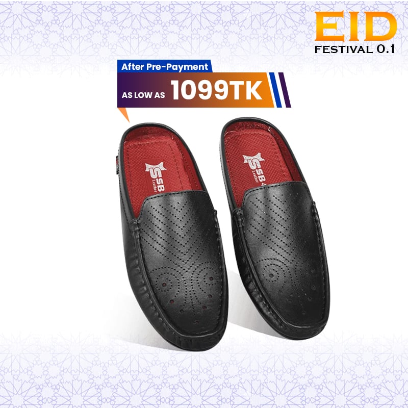 Leather Half Loafer For Men SB-S1037
