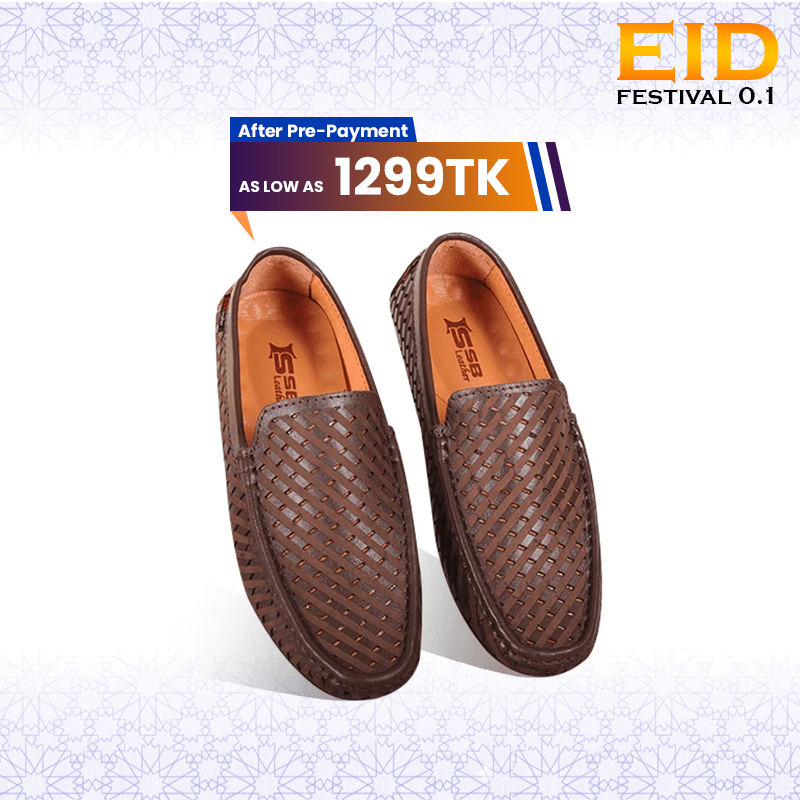 Elegance Medicated Loafer Shoes For Men SB-S438