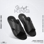 Stylish Leather Slip-On Sandal For Men SB-S802